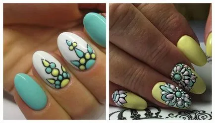Gyönyörű Nail Design 2017-2018 évben, fotó, köröm design ötleteket, rajzokat és a körmökön