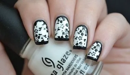 Gyönyörű Nail Design 2017-2018 évben, fotó, köröm design ötleteket, rajzokat és a körmökön