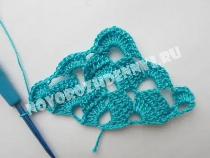 Klondike horgolt rendszer kezdőknek, hogyan kell kötni egy sálat a lányok és a nők