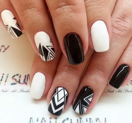 Gyönyörű Nail Design 2017-2018 évben, fotó, köröm design ötleteket, rajzokat és a körmökön