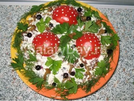 Saláta tisztás - a titkait főzés recept fotókkal és videó