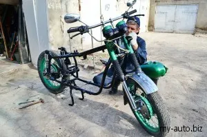 A motorkerékpár festék