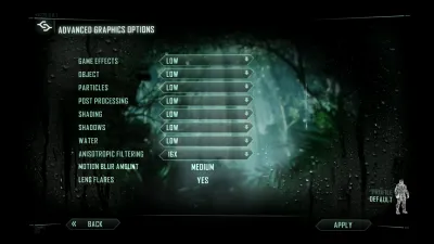 Válság teljesítmény tesztkártyákhoz 33 Crysis 3 (Crysis) Válság teljesítmény teszt 33 grafikus kártyák Crysis 3