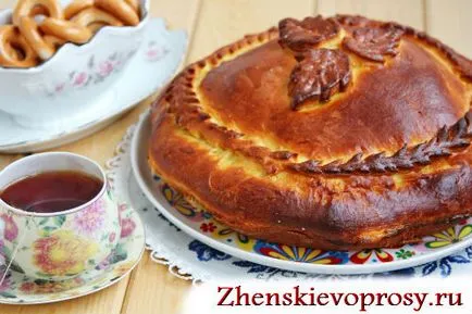 Kurnik klasszikus recept lépésről lépésre képekkel, női kérdésekkel (fotó) Kurnik klasszikus recept lépésről lépésre képekkel, női kérdések