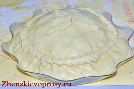 Kurnik klasszikus recept lépésről lépésre képekkel, női kérdésekkel (Add csirke húsleves) Kurnik klasszikus recept lépésről lépésre képekkel, női kérdések