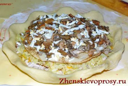 Kurnik klasszikus recept lépésről lépésre képekkel, női kérdésekkel (Kurnik) Kurnik klasszikus recept lépésről lépésre képekkel, női kérdések