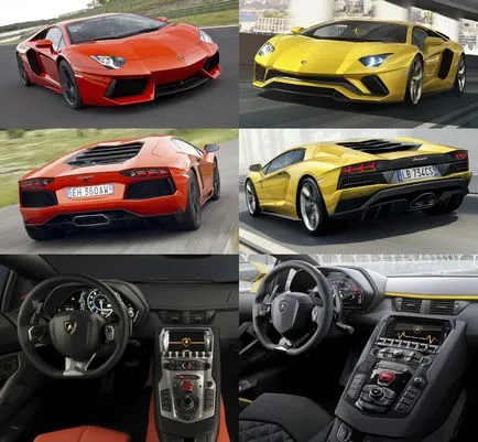 Coupe Lamborghini Aventador s volt polnoupravlyaemym