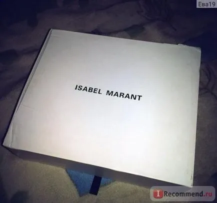 Isabel marant cipők - «én régóta várt marantiki) sok kép és tippeket, hogyan lehet megkülönböztetni a hamis