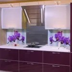 Lakáskérdés narancs tervezés konyha, zöld, lila, piros, lila (a konyhában) Lakáskérdés konyha tervezés narancs, zöld, lila, piros, lila