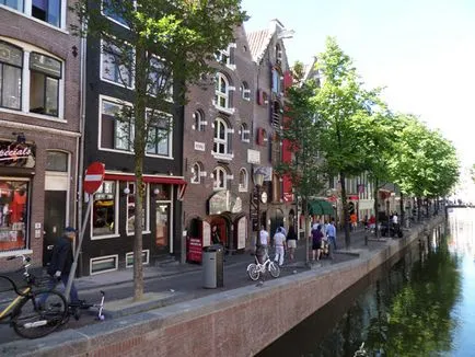 Red Light District Amszterdam hogyan juthatunk el oda, és mit kell látni, Amszterdam légi