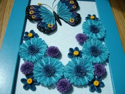 Quilling festési technikát saját kezűleg, a rendszer a papír, a mester osztályt lépésről lépésre fotók, nagy
