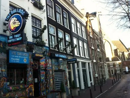 Red Light District Amszterdam hogyan juthatunk el oda, és mit kell látni, Amszterdam légi