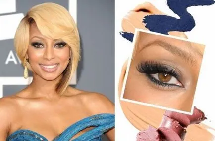 Cat eye make-up, körökre technika make- up macska saját kezűleg