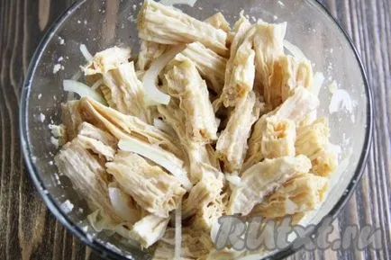 A pácolt szója spárga - a recept egy fotó