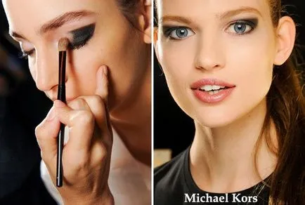 Cat eye make-up, körökre technika make- up macska saját kezűleg