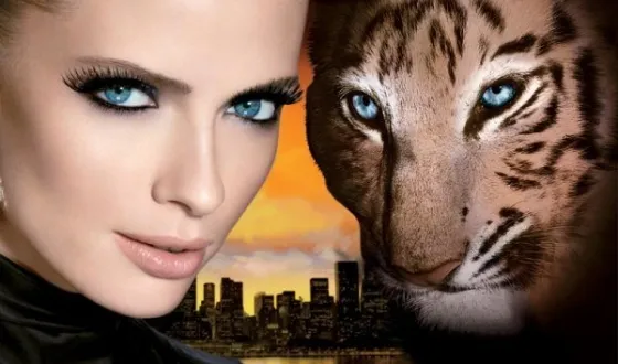 Cat eye make-up, körökre technika make- up macska saját kezűleg