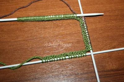 zokni kötés Master Class négy küllő - modnoe vyazanie
