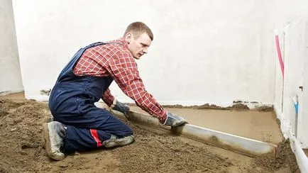 Anyagok esztrichek - tanácsai PRSC (társaság) Anyagok padlóaljzatokhoz - tanácsadás vállalatok PRSC