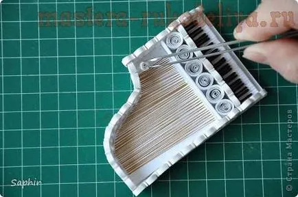 Mester osztályban zongora Quilling