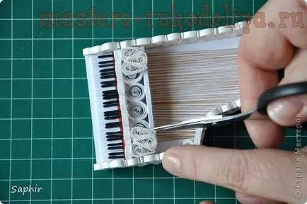 Mester osztályban zongora Quilling