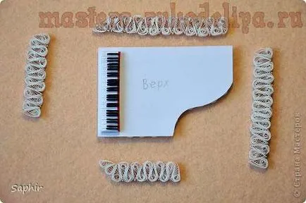 Mester osztályban zongora Quilling