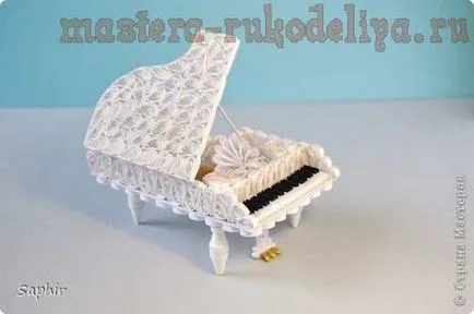 Mester osztályban zongora Quilling
