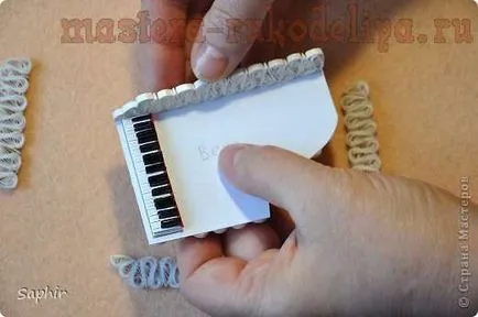 Mester osztályban zongora Quilling