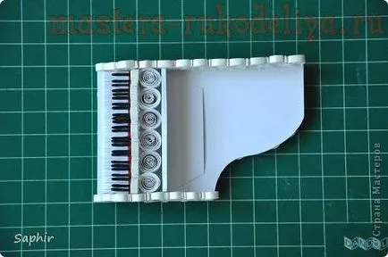 Mester osztályban zongora Quilling