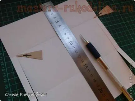 Mester osztályban scrapbooking boríték nélkül sablonok (minták) Mester osztályban scrapbooking sablonok borítékkal
