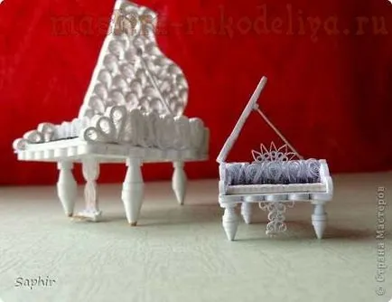 Mester osztályban zongora Quilling
