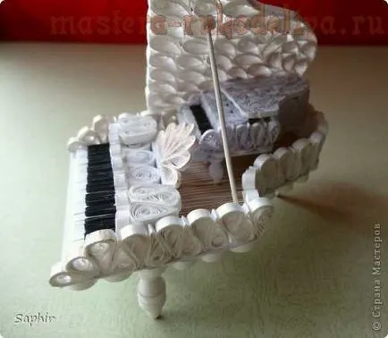 Mester osztályban zongora Quilling