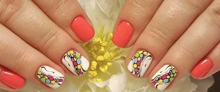 Fashion Nails mintás 2017-2018 - fotó gondolatok, szép manikűr egy minta a rövid és hosszú