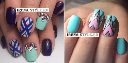 Divat Nails a 2017 négyzetméter körmök fotó elegáns ötletek