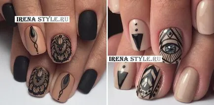 Divat Nails a 2017 négyzetméter körmök fotó elegáns ötletek