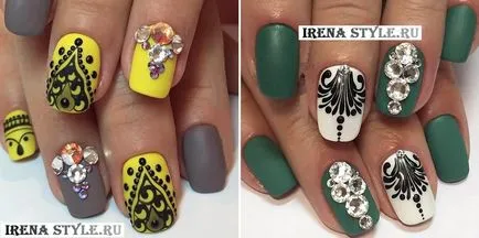 Divat Nails a 2017 négyzetméter körmök fotó elegáns ötletek