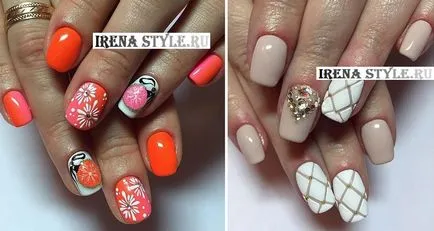 Divat Nails a 2017 négyzetméter körmök fotó elegáns ötletek