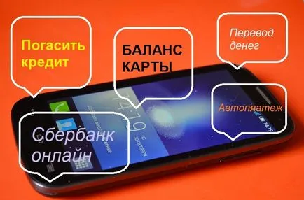 Mobile bank Sberbank, hogyan lehet csatlakozni a szolgáltatás a térképen