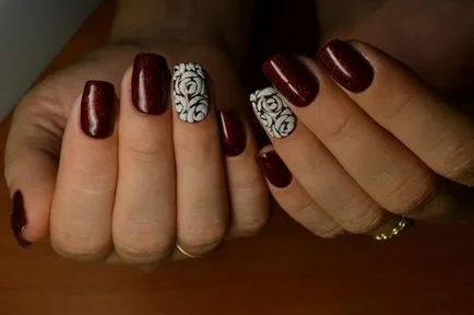 Fashion Nails mintás 2017-2018 - fotó gondolatok, szép manikűr egy minta a rövid és hosszú