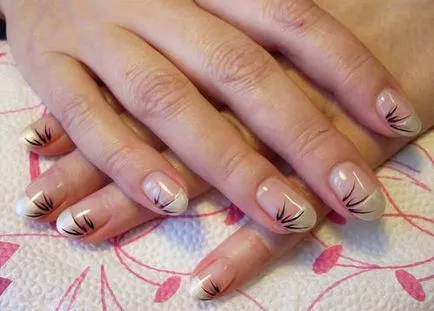 Fashion Nails mintás 2017-2018 - fotó gondolatok, szép manikűr egy minta a rövid és hosszú