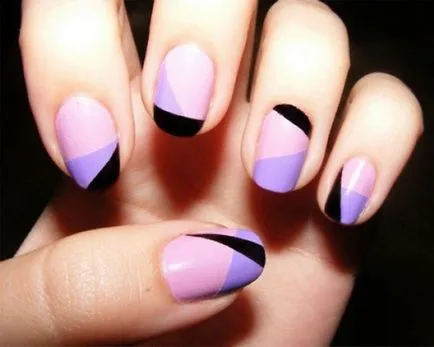 Fashion Nails mintás 2017-2018 - fotó gondolatok, szép manikűr egy minta a rövid és hosszú
