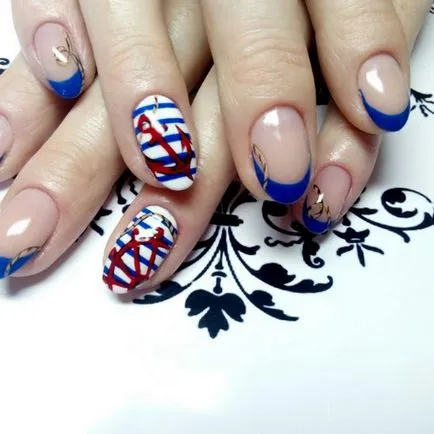 Fashion Nails mintás 2017-2018 - fotó gondolatok, szép manikűr egy minta a rövid és hosszú