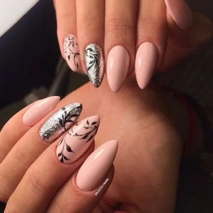Fashion Nails mintás 2017-2018 - fotó gondolatok, szép manikűr egy minta a rövid és hosszú