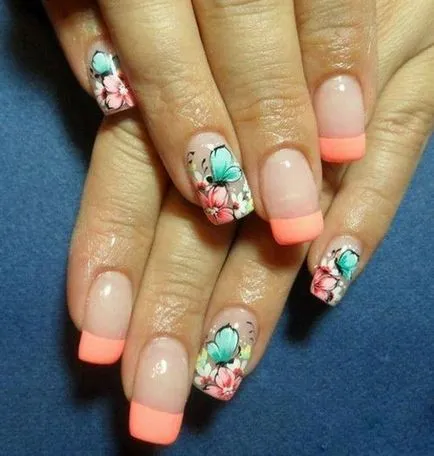 Fashion Nails mintás 2017-2018 - fotó gondolatok, szép manikűr egy minta a rövid és hosszú