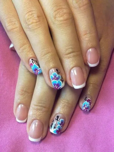 Fashion Nails mintás 2017-2018 - fotó gondolatok, szép manikűr egy minta a rövid és hosszú