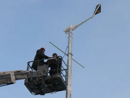 Szerelése utcai lámpa, gyakorlati tanácsokat
