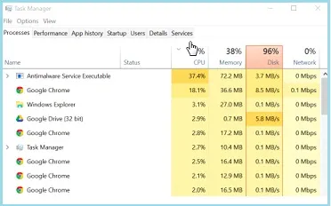 A számítógépen, a Windows 10 nem elég memória megoldás