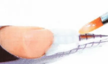 Nail Kabát keresztül gél és akril (építmény) Nail Kabát keresztül gél és akril