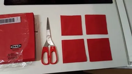 Hogyan tegyük egy szalvétát a betét Hogyan tegyük egy szalvétát a betét