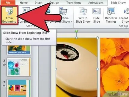 Hogyan készítsünk egy bemutatót a PowerPoint