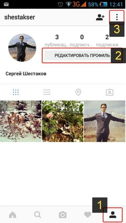 Account Settings Instagram